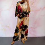 Amara – Floral Satin Set