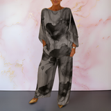 Amara – Floral Satin Set