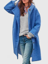 Clara – Cozy Wool Blend Coat