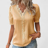 Avienne | Elegant V-Neck Blouse