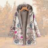 Flora – Fleece Lined Floral Jacket