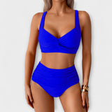 Zoe - Ruffled Bandeau Swimsuit