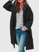 Clara – Cozy Wool Blend Coat