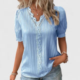 Avienne | Elegant V-Neck Blouse