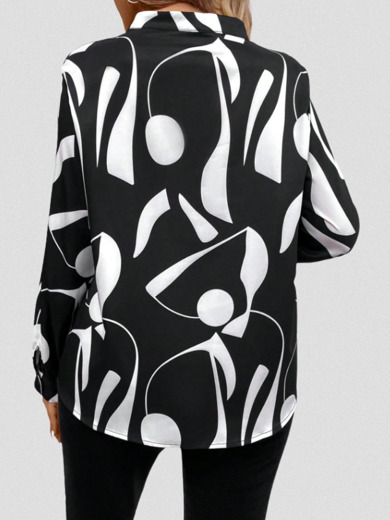 Adele – Abstract Blouse