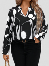 Adele – Abstract Blouse