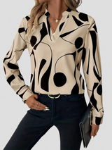 Adele – Abstract Blouse