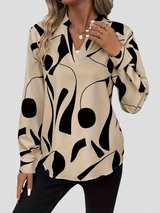 Adele – Abstract Blouse
