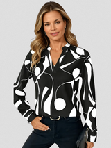Adele – Abstract Blouse