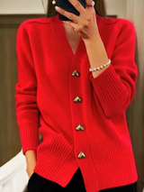 Valerie – Classic Knit Cardigan