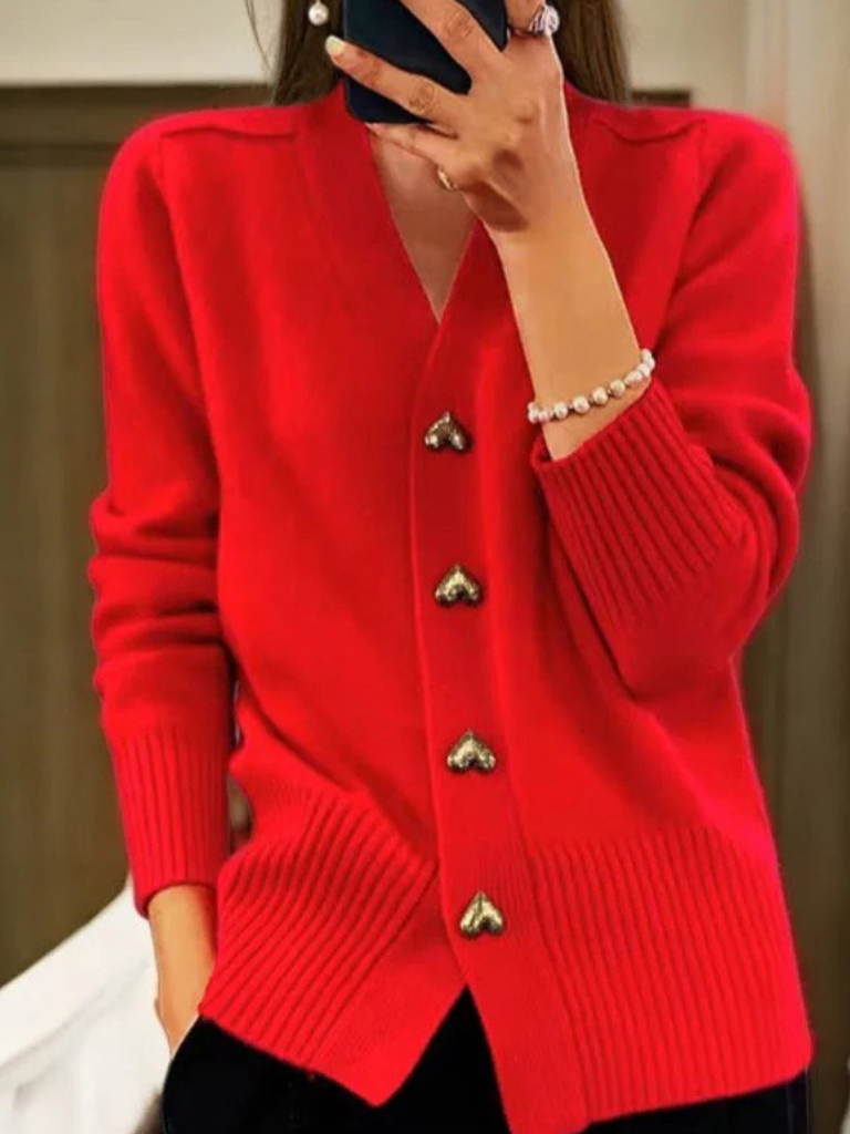 Valerie – Classic Knit Cardigan
