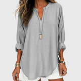 Lenara™ | Flowy Elegant Beach Shirt